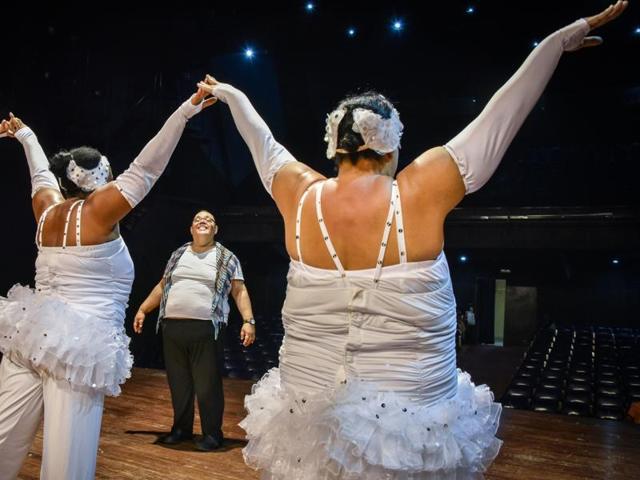 Other than dancing, the group also helps its members overcome negative emotions associated with being overweight. (AFP) Other than dancing, the group also helps its members overcome negative emotions associated with being overweight. (AFP)