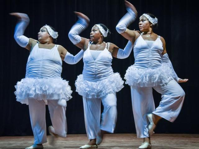 Based in Havana, the dance company gives talented oversized performers an opportunity to showcase their abilities. (AFP) Based in Havana, the dance company gives talented oversized performers an opportunity to showcase their abilities. (AFP)
