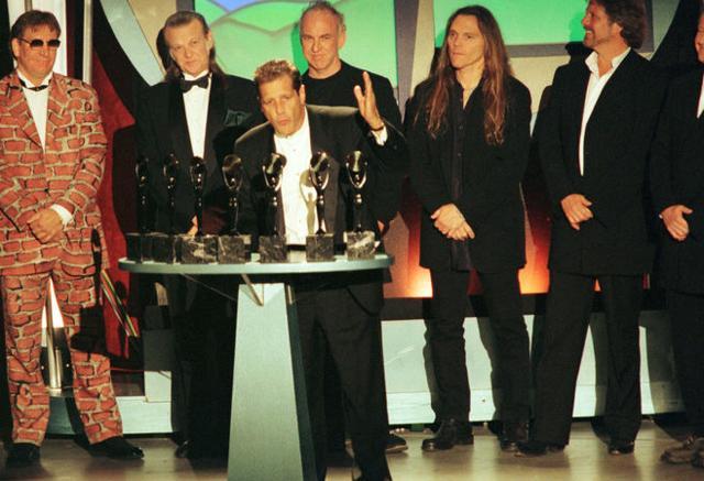 In this file photo, singer Glenn Frey of The Eagles speaks at the band's induction into the Rock and Roll Hall of Fame at the Rock and Roll Hall of Fame Foundation's Thirteenth Annual Induction Dinner at New York's Waldorf Astoria Hotel, January 12. (Reuters) In this file photo, singer Glenn Frey of The Eagles speaks at the band's induction into the Rock and Roll Hall of Fame at the Rock and Roll Hall of Fame Foundation's Thirteenth Annual Induction Dinner at New York's Waldorf Astoria Hotel, January 12. (Reuters)