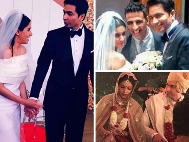 Celebrity Brides Who Wore Lehengas In Shades Of Gold On Their Wedding