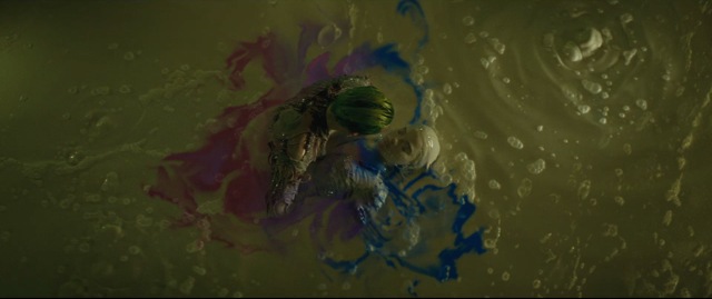 Isn’t this a haunting image? The birth of Harley Quinn, maybe? (Warner Bros.)