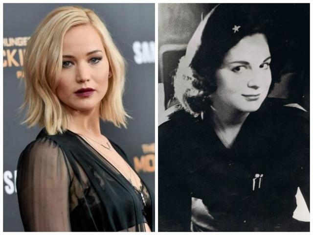 Jennifer Lawrence and Marita Lorenz: It was written in the stars. Jennifer Lawrence and Marita Lorenz: It was written in the stars.