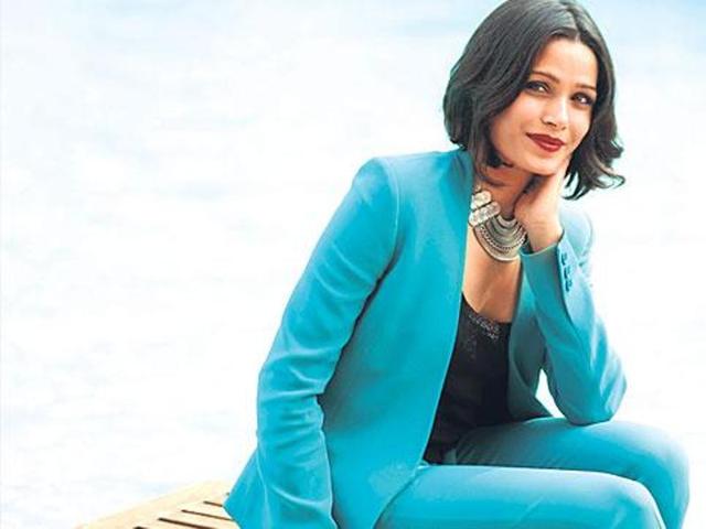 Hollywood actor Freida Pinto. (Photo: Raajesh Kashyap/HT) Hollywood actor Freida Pinto. (Photo: Raajesh Kashyap/HT)