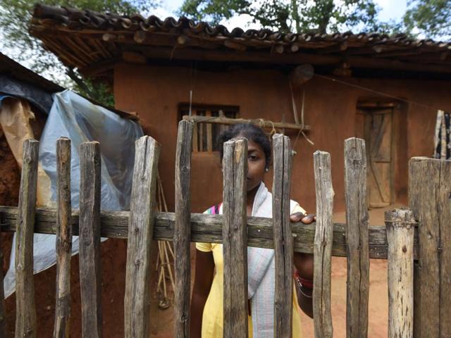 A trafficking survivor at her home in Jharkand ‘s Khunti district (India). (Vipin Kumar/ Hindustan Times) A trafficking survivor at her home in Jharkand ‘s Khunti district (India). (Vipin Kumar/ Hindustan Times)