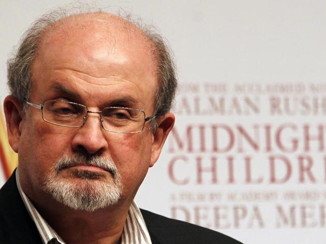 Invited to JLF’s 2012 edition, author Salman Rushdie had to cancel his appearance citing threat to his life. In this January 2013 file photo, he attends a promotional event of Midnight’s Children in Mumbai, India.(AP)