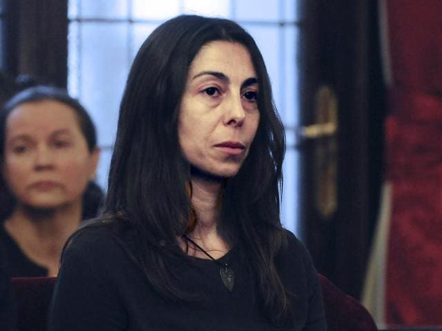 Spanish self confessed murderer Montserrat Gonzalez at the courthouse in Leon, Northwestern Spain on Tuesday, during the trial of participating in the murder of the late Leon provincial council chief Isabel Carrasco on May 12, 2014. (AFP) Spanish self confessed murderer Montserrat Gonzalez at the courthouse in Leon, Northwestern Spain on Tuesday, during the trial of participating in the murder of the late Leon provincial council chief Isabel Carrasco on May 12, 2014. (AFP)