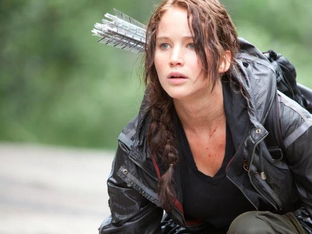The Hunger Games (2012). Lawrence’s star rose to stratospheric hights after her iconic performance as Katniss Everdeen in an adaptation of Suzanne Collins’ hit novels. 
