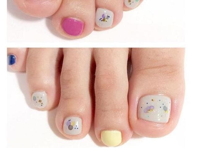 Your toes also need some nail art love. (Instagram) 