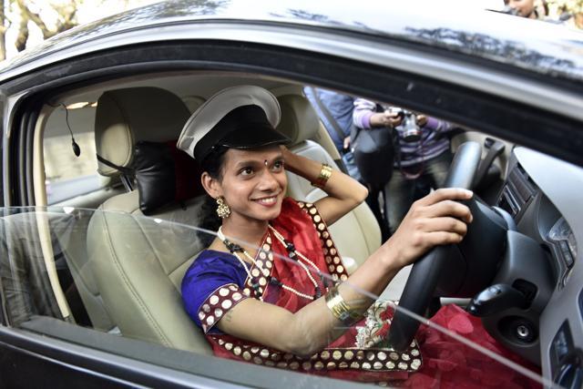 A project launched by Wings Travels and community organisation Humsafar Trust will train up to 300 members of the LGBT community to drive cabs in the city. (Arijit Sen/HT photo) A project launched by Wings Travels and community organisation Humsafar Trust will train up to 300 members of the LGBT community to drive cabs in the city. (Arijit Sen/HT photo)