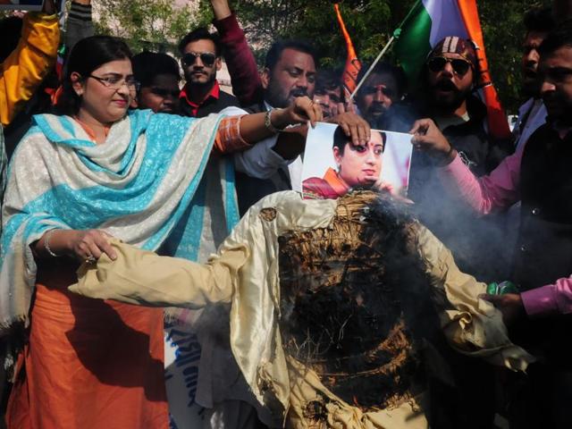 Police detained members ofstudent organisations during a protest in front of HRD Ministry office at Shashri Bhawan, on Monday, January 18, 2016. The protestors were demanding sacking of Vice Chancellor of Hyderabad Central University for the death of Rohith Vemula, a Dalit research fellow who committed suicide after he was expelled from the University. (Vipin Kumar / HT Photo) Police detained members ofstudent organisations during a protest in front of HRD Ministry office at Shashri Bhawan, on Monday, January 18, 2016. The protestors were demanding sacking of Vice Chancellor of Hyderabad Central University for the death of Rohith Vemula, a Dalit research fellow who committed suicide after he was expelled from the University. (Vipin Kumar / HT Photo)