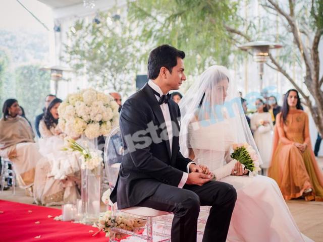 Asin’s hubby steals her thunder in his dapper tux. (Stories by Joseph Radhik) Asin’s hubby steals her thunder in his dapper tux. (Stories by Joseph Radhik)