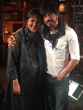 Dutt also said at the session that she was “disappointed” that actor Shah Rukh Khan had disowned his statement on intolerance. (Twitter) Dutt also said at the session that she was “disappointed” that actor Shah Rukh Khan had disowned his statement on intolerance. (Twitter)