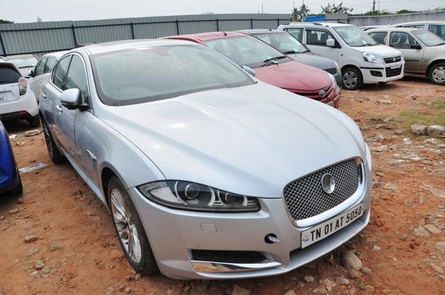 A gleaming Jaguar ready for inspection at Tiruverkadu yard in Chennai. (HT Photo/V Srinivasulu) A gleaming Jaguar ready for inspection at Tiruverkadu yard in Chennai. (HT Photo/V Srinivasulu)