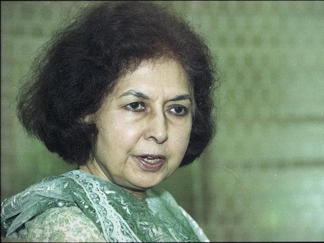 While noted writer Nayantara Sahgal, who was one of the first to join the ‘award waapsi’ campaign, took her award back recently in view of the contention that there is no provision to return the award. (HT File Photo) While noted writer Nayantara Sahgal, who was one of the first to join the ‘award waapsi’ campaign, took her award back recently in view of the contention that there is no provision to return the award. (HT File Photo)