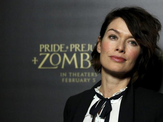 Game of Thrones star Lena Headey poses at the premiere of Pride and Prejudice and Zombies in Los Angeles, California. (REUTERS) 
