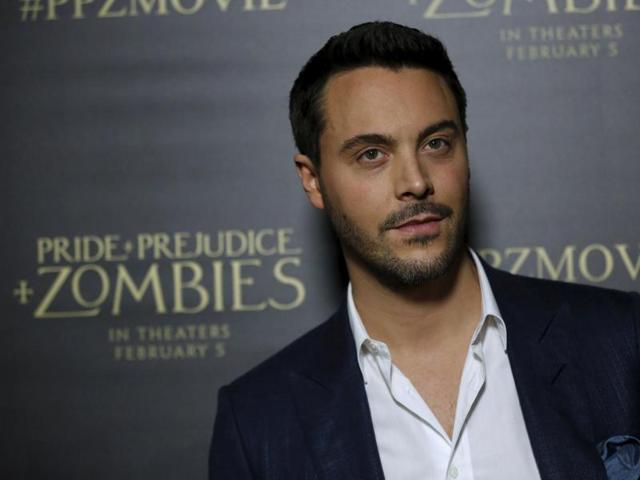 Jack Huston, who will soon be seen in the Ben-Hur remkae poses at the premiere of Pride and Prejudice and Zombies. (REUTERS) 