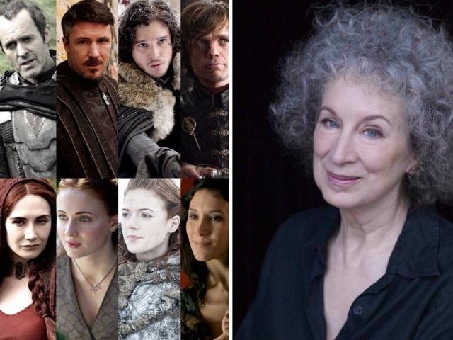 Taking a dig at Hemon, Atwood asked him if he liked Game of Thrones, the show that has generated the most ratings in the world, as much as The Sopranos? (YouTube and Twitter) Taking a dig at Hemon, Atwood asked him if he liked Game of Thrones, the show that has generated the most ratings in the world, as much as The Sopranos? (YouTube and Twitter)