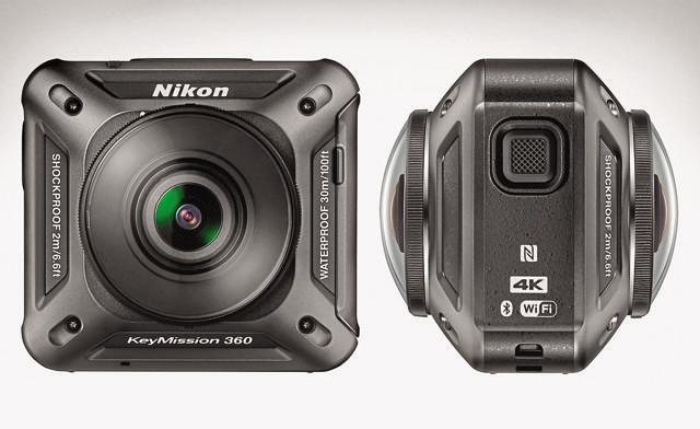 Get into action: Nikon’s KeyMission 360 action camera was much talked about at CES. Get into action: Nikon’s KeyMission 360 action camera was much talked about at CES.