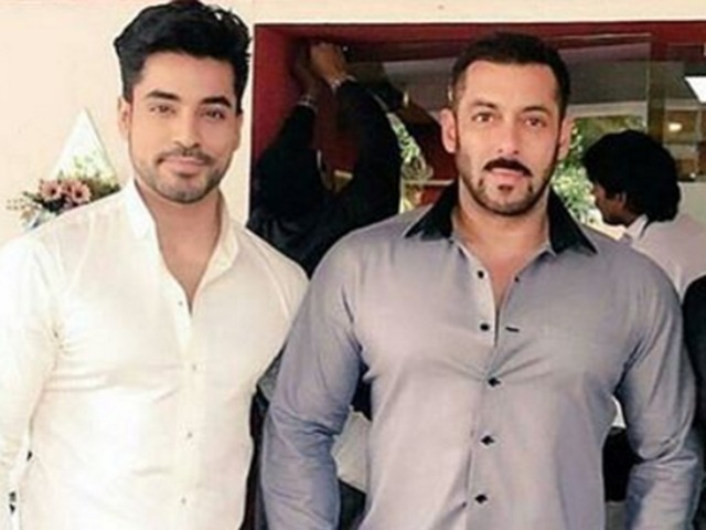 Salman Khan with Gautam Gulati at Bigg Boss 9 house. (Instagram)
