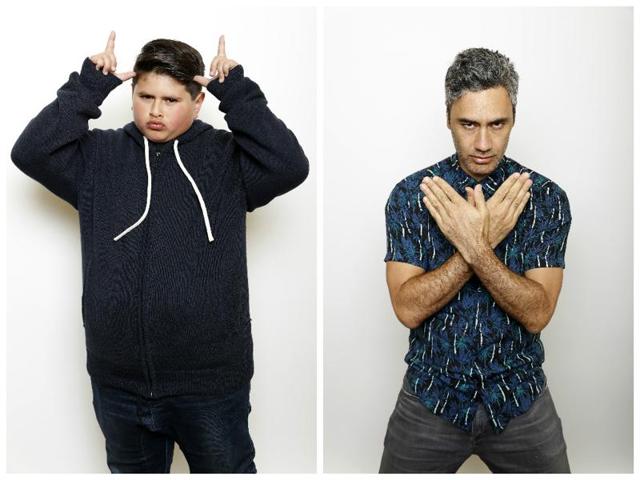 Actor Julian Dennison and director Taika Waititi pose to promote the film Hunt for the Wilderpeople at the Sundance Film Festival. (AP) Actor Julian Dennison and director Taika Waititi pose to promote the film Hunt for the Wilderpeople at the Sundance Film Festival. (AP)
