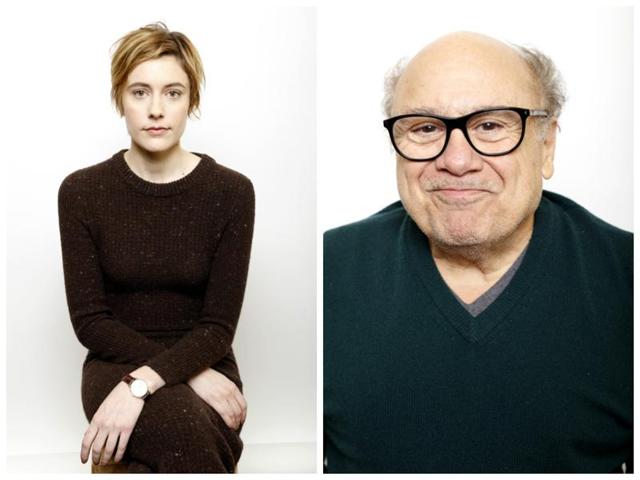 Actors Greta Gerwig and Danny DeVito pose for portraits to promote Weiner-Dog at the Sundance Film Festival. (AP) Actors Greta Gerwig and Danny DeVito pose for portraits to promote Weiner-Dog at the Sundance Film Festival. (AP)