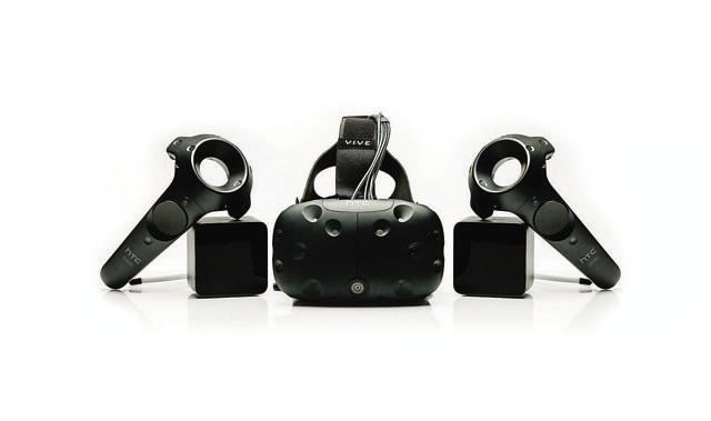 More than a headset: The HTC Vive Pre uses a front-facing camera to help you avoid any obstacles. More than a headset: The HTC Vive Pre uses a front-facing camera to help you avoid any obstacles.