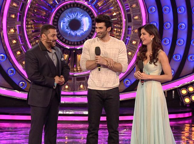 Salman Khan seems to be enjoying his time with Katrina Kaif. (Colors)