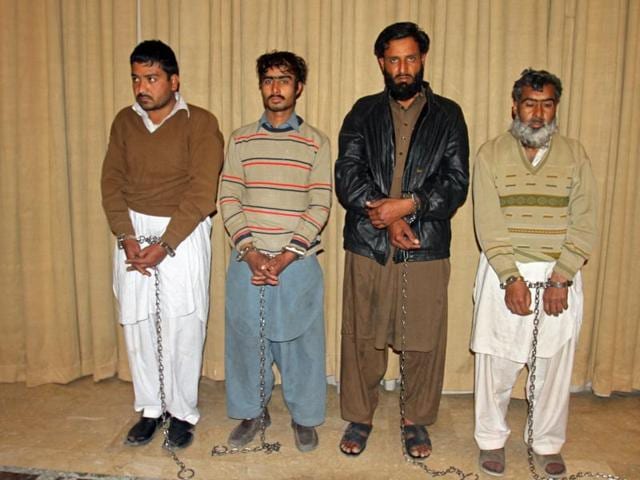 Pakistani military has arrested four persons who allegedly provided shelter and logistical support to the four attackers. (AP) Pakistani military has arrested four persons who allegedly provided shelter and logistical support to the four attackers. (AP)