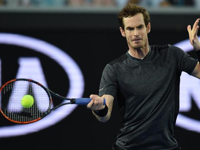 Andy Murray hits a shot during his third round match against Portugal's Joao Sousa at the Australian Open. (Reuters Photo) Andy Murray hits a shot during his third round match against Portugal's Joao Sousa at the Australian Open. (Reuters Photo)