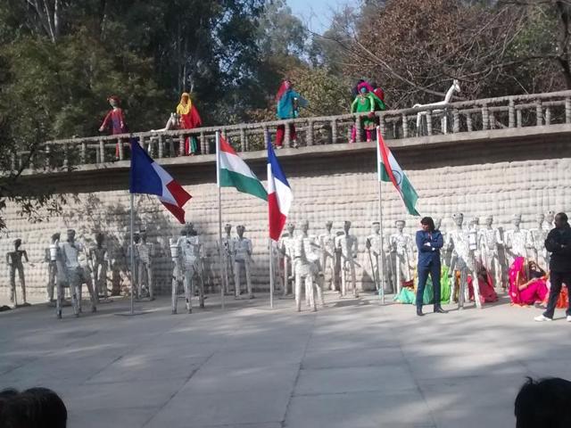 Rock Garden is all set to honour French President Francois Hollande and Indian Prime Minister Narendra Modi.