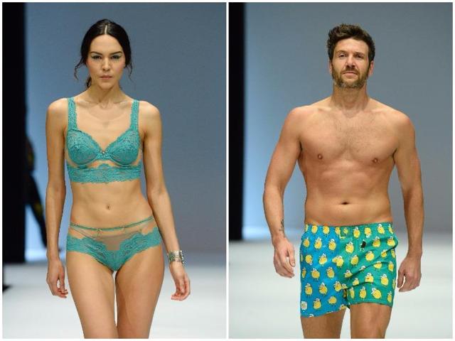 One of the most obvious trends for any lingerie season is the colour blue. (AFP) One of the most obvious trends for any lingerie season is the colour blue. (AFP)