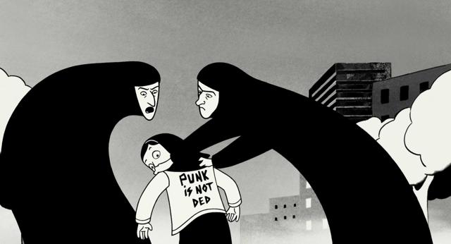 A still from Marjane Satrapi’s Persepolis. (Sony Pictures Classics) A still from Marjane Satrapi’s Persepolis. (Sony Pictures Classics)