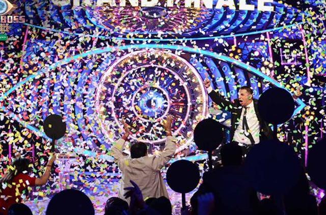 Prince Narula celebrates as he is declared Bigg Boss 9 winner. (Colors) Prince Narula celebrates as he is declared Bigg Boss 9 winner. (Colors)