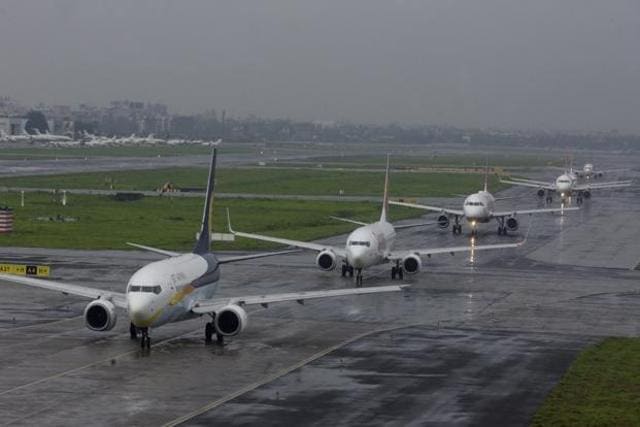 The on-time performance (OTP) report showed that on an average, only 74.36% flights every month were on schedule in Mumbai