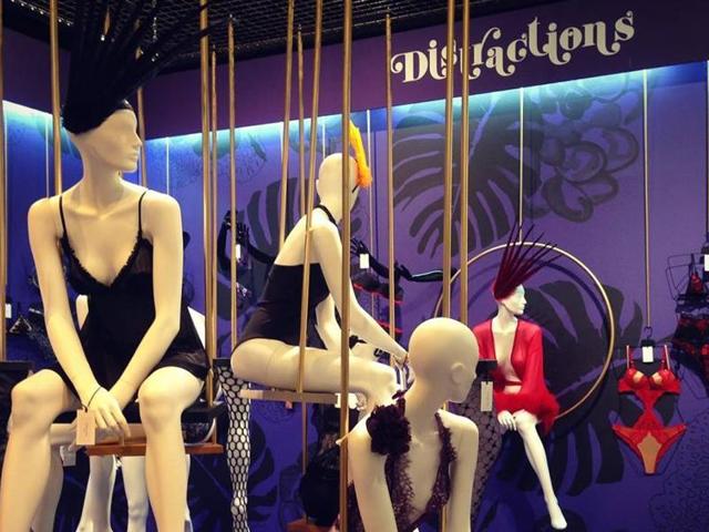 Some of the creations on display at the International Lingerie Fair (Salon de la lingerie) . (Instagram) Some of the creations on display at the International Lingerie Fair (Salon de la lingerie) . (Instagram)