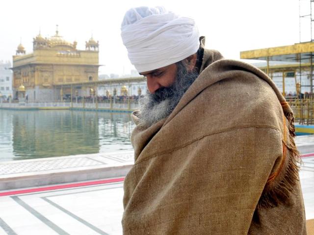 Former Khadoor Sahib MLA Ramanjit Singh Sikki inside the Golden Temple in Amritsar on Sunday.(Sameer Sehgal/HT Photo) Former Khadoor Sahib MLA Ramanjit Singh Sikki inside the Golden Temple in Amritsar on Sunday.(Sameer Sehgal/HT Photo)