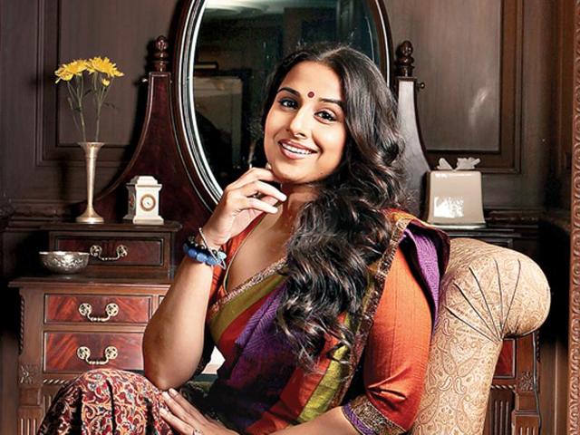 Vidya Balan says that the notion of a female actor’s shelf life being short is getting passé now.(PHOTO: RAJ K RAJ/HT)