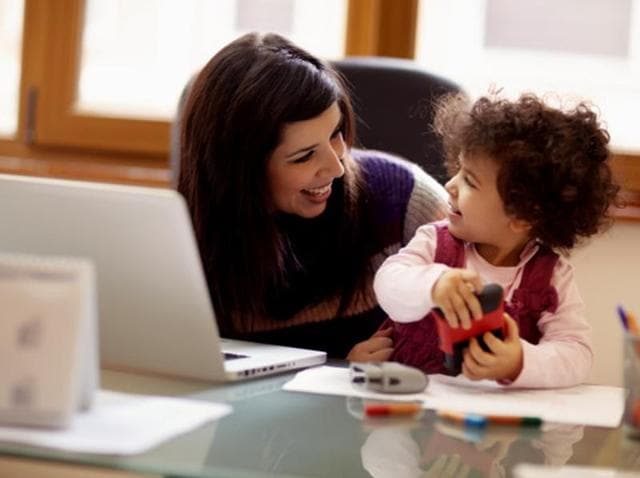 Experts say that while those who work in an office environment focus only on completing their day’s assignments, individuals working from home, in most cases, mothers of little kids or freelancers, are required to juggle many roles at once.(Shutterstock) Experts say that while those who work in an office environment focus only on completing their day’s assignments, individuals working from home, in most cases, mothers of little kids or freelancers, are required to juggle many roles at once.(Shutterstock)