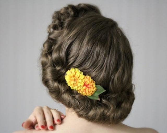 To traditional marigolds to white roses — intersperse them with a milkmaid braid or use them as a maang-accessory for a fun look. (Pinterest) To traditional marigolds to white roses — intersperse them with a milkmaid braid or use them as a maang-accessory for a fun look. (Pinterest)