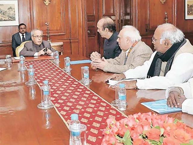 Cong leaders seek President’s intervention (PTI) Cong leaders seek President’s intervention (PTI)