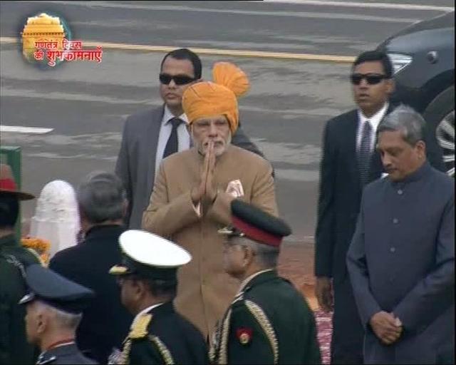 PM Modi at Rajpath (DD) PM Modi at Rajpath (DD)