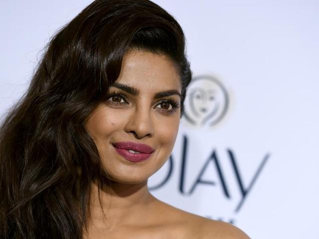Priyanka Chopra poses at ELLE's Annual Women in Television dinner in Los Angeles, California January 20.(REUTERS) Priyanka Chopra poses at ELLE's Annual Women in Television dinner in Los Angeles, California January 20.(REUTERS)