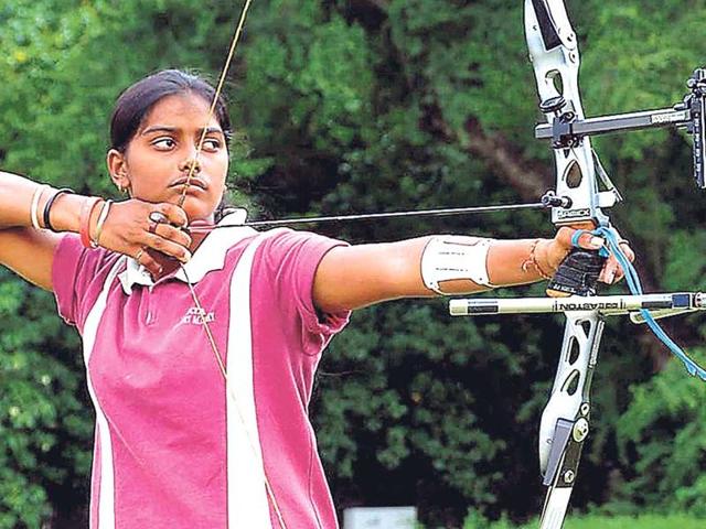 Deepika Kumari’s name was on January 25 announced for the Padma Shri for her contributions to Indian archery.(HT file photo)