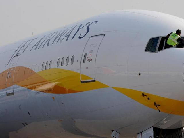 Hours after a Kathmandu-bound Jet Airways flight with 111 people on board was delayed due to a bomb hoax, the pilot of another Jet flight complained of being distracted by a laser beam during landing at the Delhi airport on Monday.(AFP)