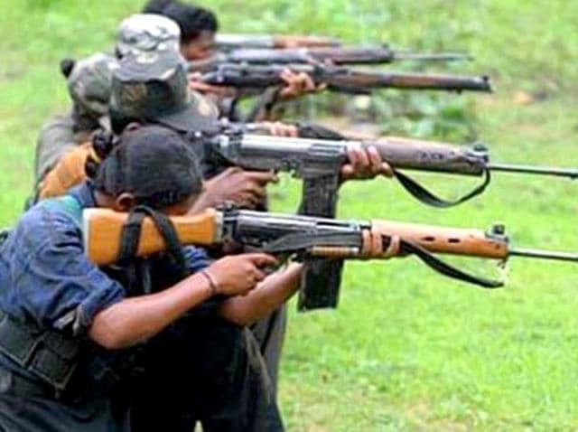 Two policemen were killed and eight others injured when Maoists ambushed a police party near Kasiyar village in Jharkhand’s Palamu district.(File Photo) Two policemen were killed and eight others injured when Maoists ambushed a police party near Kasiyar village in Jharkhand’s Palamu district.(File Photo)