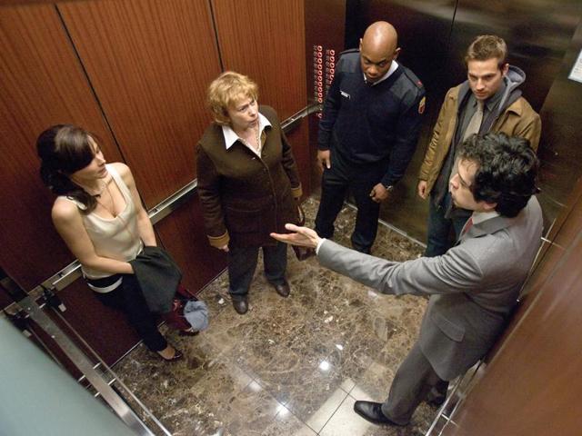 Devil (2010): A group of people are trapped in an elevator and the Devil is mysteriously amongst them.