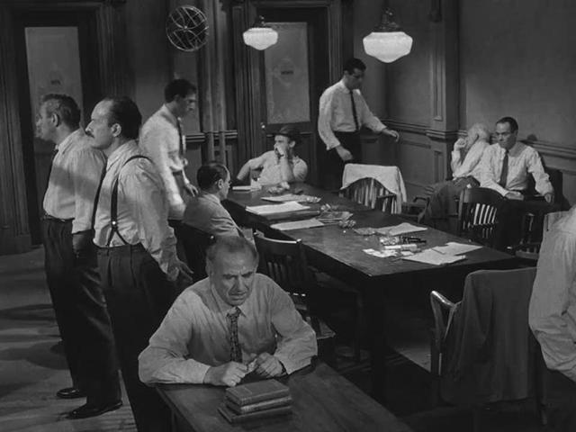12 Angry Men (1957): A dissenting juror in a murder trial slowly manages to convince the others that the case is not as obviously clear as it seemed in court.