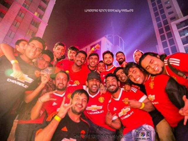 Indian fans, for the most part, would rather experience the excitement of European football on TV than watch a boring local match in person. (Photo: Twitter handle @BeardedRedDevil) Indian fans, for the most part, would rather experience the excitement of European football on TV than watch a boring local match in person. (Photo: Twitter handle @BeardedRedDevil)