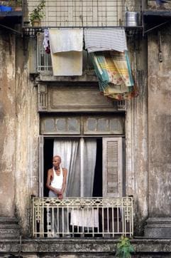 Most windows that feature in the collection are located in the older stretches of the city: Opera House, Crawford Market, among others. (Photo: Parhad Goghavala) Most windows that feature in the collection are located in the older stretches of the city: Opera House, Crawford Market, among others. (Photo: Parhad Goghavala)