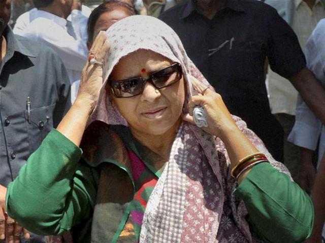File photo of Lalu Prasad Yadav’s wife Rabri Devi. (PTI Photo) File photo of Lalu Prasad Yadav’s wife Rabri Devi. (PTI Photo)